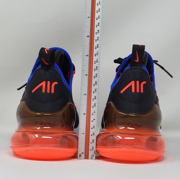 Nike Air Max 270 Bright Crimson Blue Women's Size Multi DZ4407-600 Sneakers New - Picture 7 of 13